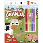 Animalitos De La Granja Mosaico 3D