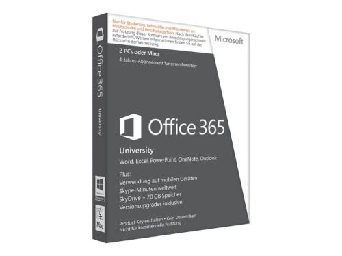 Office 365 Universitarios (1 licencia / 2 equipos / 4 años) PKC, DVD-ROM,  Los mejores precios | Fnac