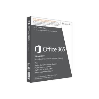 Office 365 Universitarios (1 licencia / 2 equipos / 4 años) PKC, DVD-ROM,  Los mejores precios | Fnac