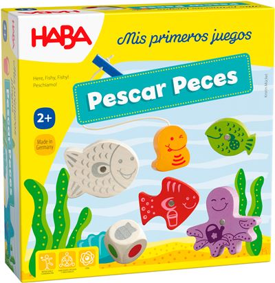 Juego de mesa mis primeros juegos: pescar peces
