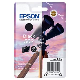 Cartucho de tinta Epson 502 Negro