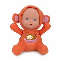 Muñeco Nenuco Happy con pijama de monito naranja