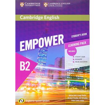 Cambridge English Empower for Spanish Speakers B2 Student's Book with Online Assessment and Practice and Workbook