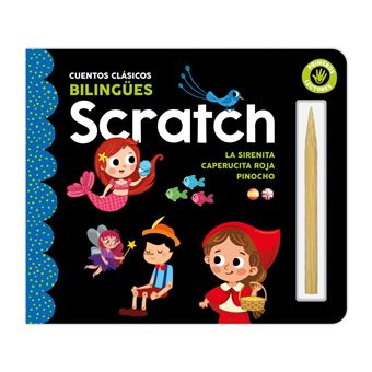 Scratch La Sirenita Y Mas-Cuentos Clasicos Bilingües