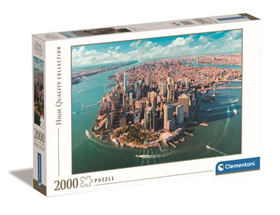 Puzzle clementoni 2000 lower manhattan new york