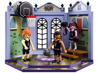 Figura playmobil monster high casketball