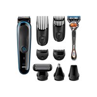 Set de afeitado multifunción Braun MGK3080 Negro