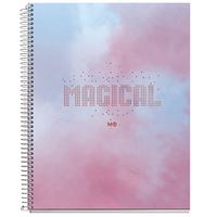 Libreta A4 Miquelrius degradado magical cuadrícula