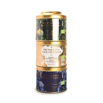 Kit de preparación de vino caliente en polvo 3 unidades