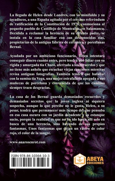 Abeya Mujer Oscura/Rojo La Casa De Las Muñecas Tristes - Ana Rosenrot (Autor)