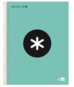 Cuaderno En Espiral Antartik A4 Cuadriculado Menta