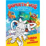 Superthings Kazoom Power Battle-Libro Para Colorear