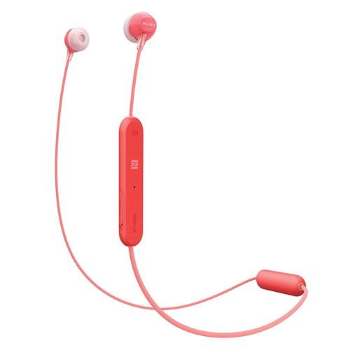 Auriculares Bluetooth Sony WI-C300R Rojo Auriculares Bluetooth Sony WI-C300R Rojo