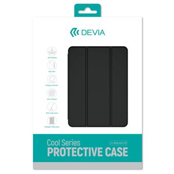 Funda Devia Cool negra para iPad Mini 7/6 - 1