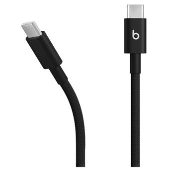 Cable trenzado Apple Beats USB-C a USB-C 1,5m Negro carbón
