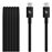Cable trenzado Apple Beats USB-C a USB-C 1,5m Negro carbón