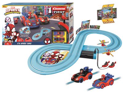 Carrera first spidey - it's spidey time! spidey vs spin