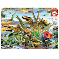 Puzzle de dinosaurios 500 Piezas Educa Borrás