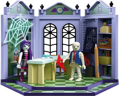 Figura playmobil monster high aula
