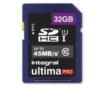 Tarjeta SDHC Integral Ultima Pro 32GB Clase 10