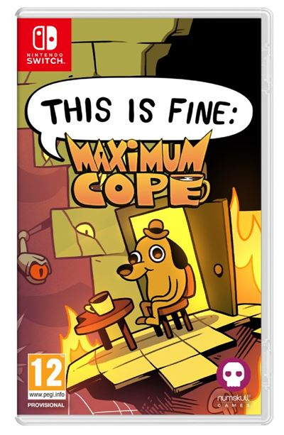 Selectavision This Is Fine: Maximum Cope Nintendo Switch