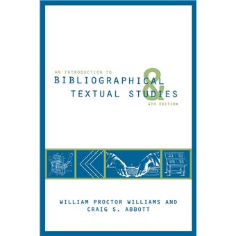 An Introduction to Bibliographical and Textual Studies - 1