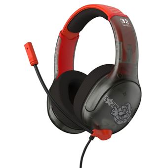 Auriculares gaming Turtle Beach Airlite Fit Super Mario Rojo y Negro para Nintendo Switch 2