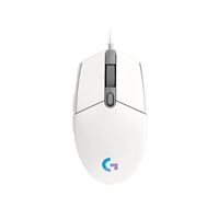 Ratón gaming Logitech G203 Lightsync 2ª Gen. Blanco