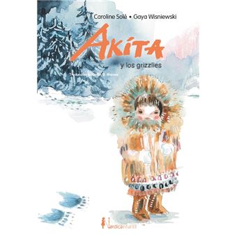 Akita y los grizzlies