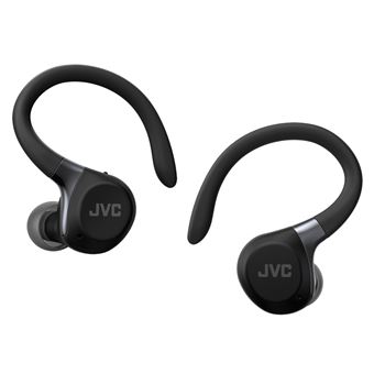 Auriculares deportivos Noise Cancelling JVC HA-EC75T True Wireless Negro