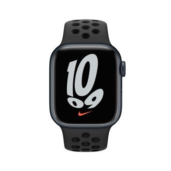 Apple Watch S7 Nike mm LTE Caja de aluminio medianoche y correa Nike Antracita/Negro Reloj - Comprar al mejor precio | Fnac