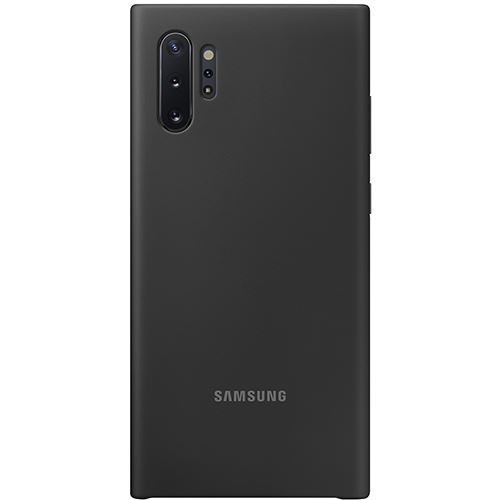 Samsung Negro Funda De Silicona Para Galaxy Note 10+
