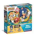 Puzzle clementoni square box sonic the hedgehog 180 pzas
