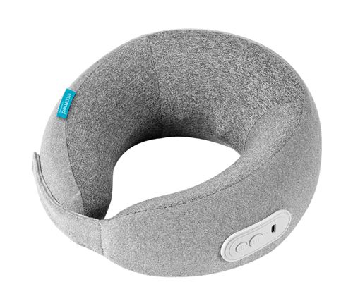 Masajeador - Medisana NM-30E, Para el cuello, Cómodo y flexible, Inalámbrico, Función de calor adicional, Apagado automático, Gris
