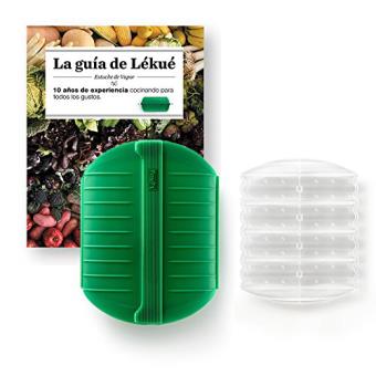 Kit Estuche de vapor 3-4 personas + libro de recetas de Lékué