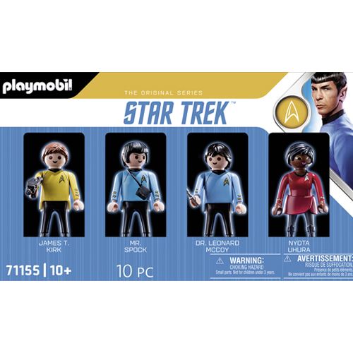 PLAYMOBIL STAR TREK 71155 Figuras Coleccionables Original Serie Spock Kirk  Mccoy EUR 19,82 - PicClick ES