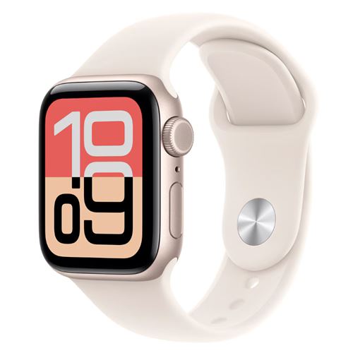 Apple Watch Se 3 Gps + Cellular 40mm Caja Aluminio Blanco Estrella Y Correa Deportiva Blanco Estrella - Talla M/l