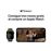 Apple Watch S7 Nike 45 mm LTE Caja de aluminio blanco estrella y correa Nike Sport Plata/Negro