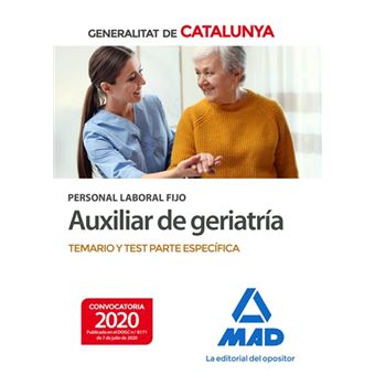 Aux geriatria cataluña tema+test