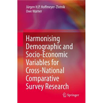 Harmonising Demographic and Socio-Economic Variables for Cross-National Comparative Survey Research - 1