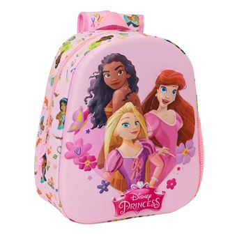 Safta Mochila 3D Princesas Disney - 1