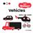 Baby Montessori. Vehicles