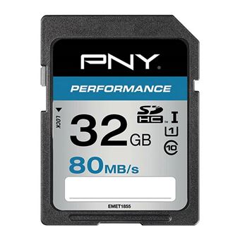 Tarjeta SDHC UHS-I PNY Performance 32GB