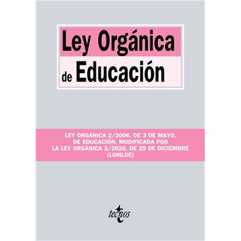 Ley organica de educacion