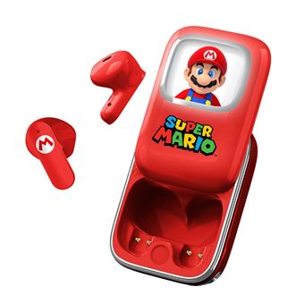 Auriculares OTL Slide True Wireless LED Super Mario