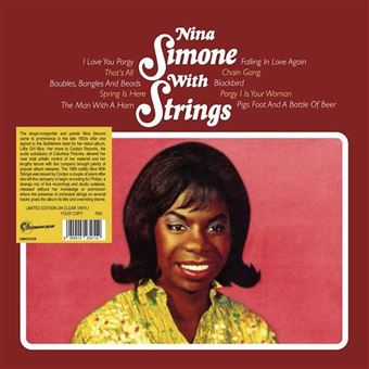 Nina Simone With Strings - Vinilo Translúcido