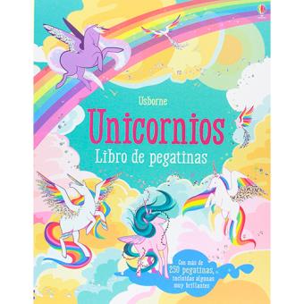 Unicornios-libro de pegatinas