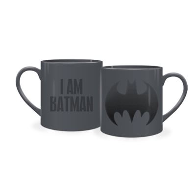 Tazza con logo classico piramide dc batman — nauticamilanonline