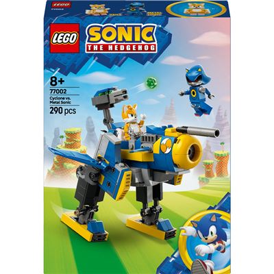 Lego sonic the hedgehog 77002 ciclón vs. Metal sonic