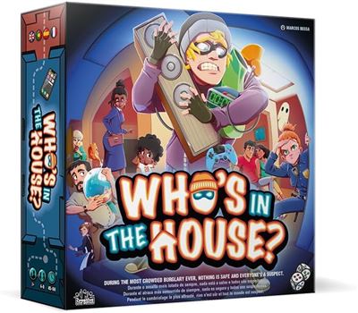 Juego de mesa. Who's in the house?